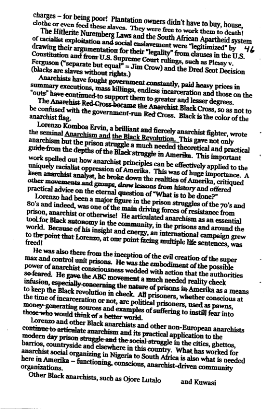 charges ~ for being poor! Plantation owners didu’t have to buy, house, mfimfi:&-m%mhmmmwm! Of racialist exploitation and social ent were “legitimized" by 4/, dnwin;flm’rn!mmfiwfiwflm‘rwmd.minflm".s. mmmuasmmmnfimm-nmv. Ffimfflqunhbmeqfl’:lim&w)-nd(hehdsmflhfinn (blacks are slaves without rights.) i degrees. mww&m&am. 50as not to be mnfiu:;:an the government-run Red Cross. Black isthe color of the anarchist